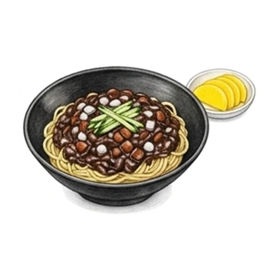 든든한 배달파 일러스트